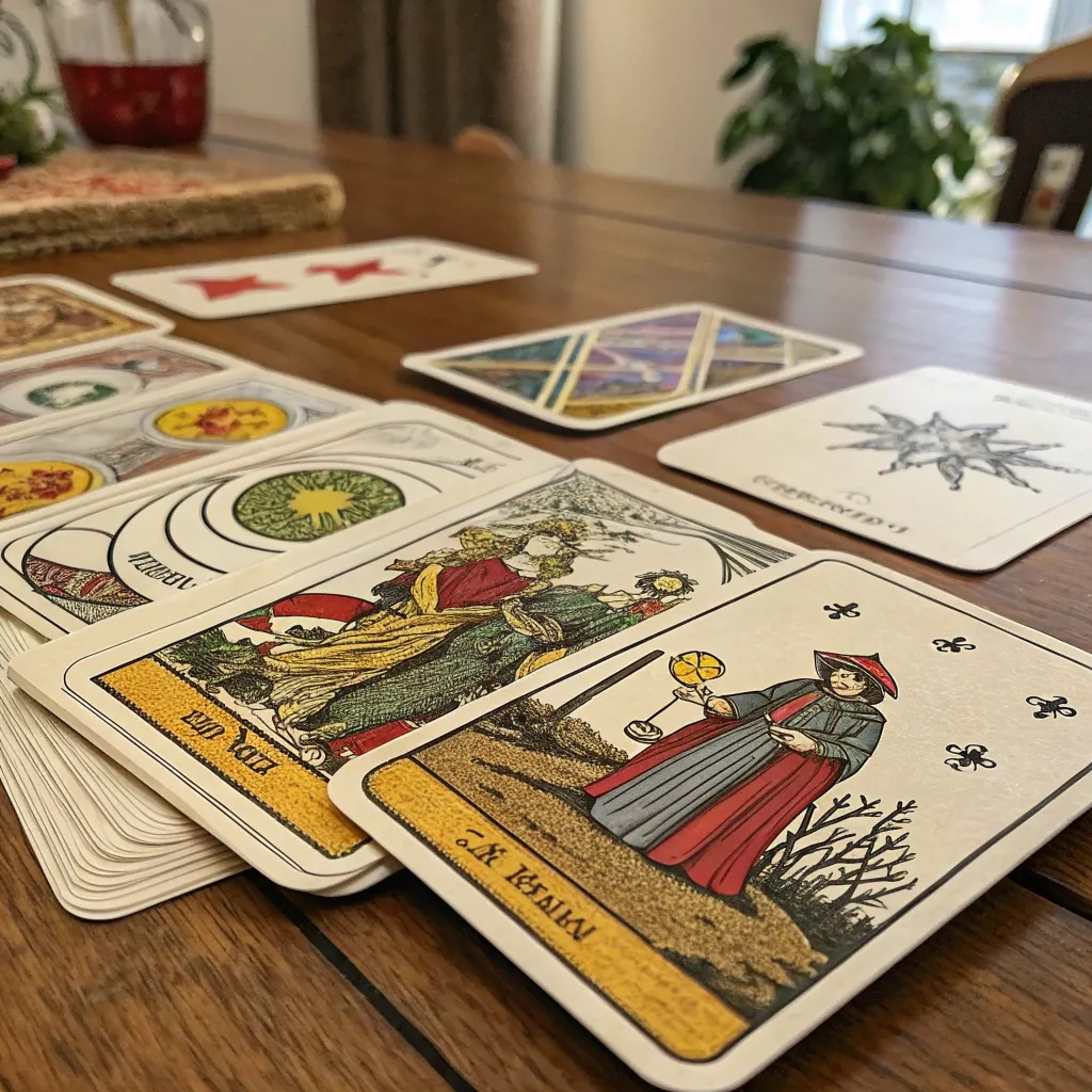 Assorted Tarot Cards